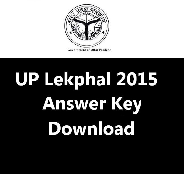 UP Lekhpal Answer Key 2015